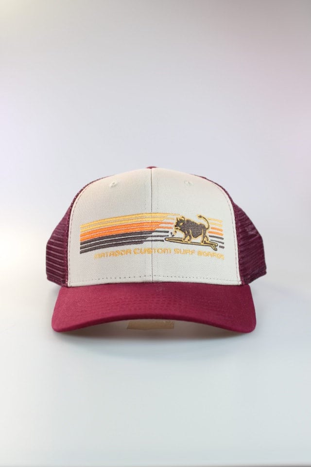 MATADOR RETRO 70s VAN STRIPE HAT | MATADOR SURF CO display picture 1