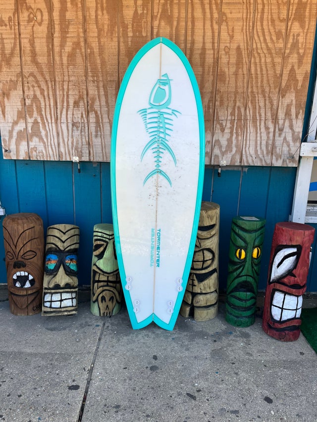 【USED】ANNESLEY SURFBOARD FISH 5.5 USED】ANNESLEY SURFBOARD FISH 5.5