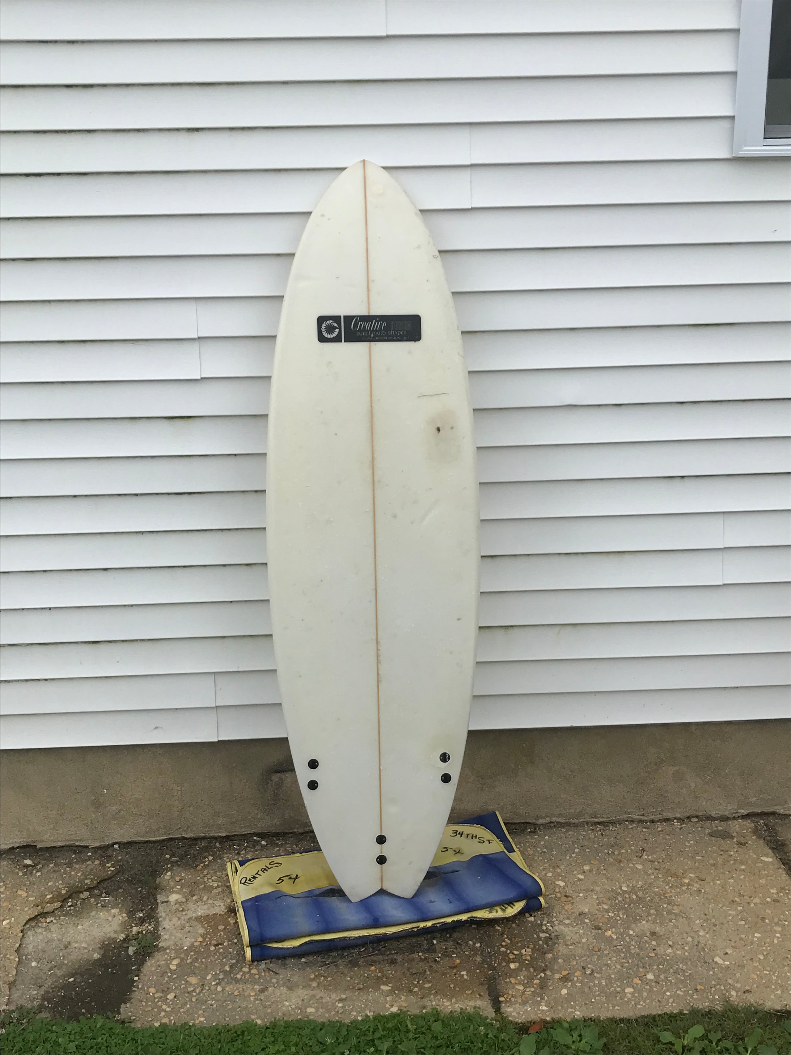 Creative design surfboard top